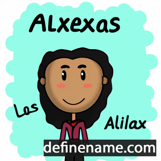 Alexiares cartoon