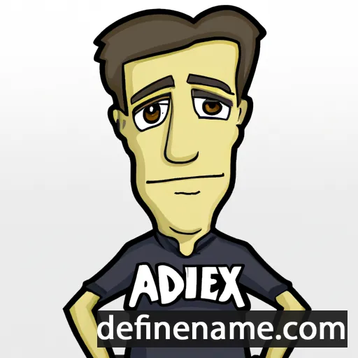 Alexidike cartoon