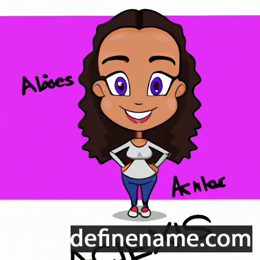 Alexxis cartoon