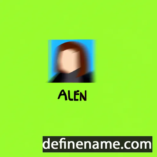 Aleyn cartoon