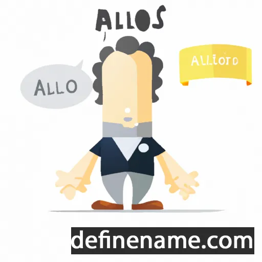 Alfaios cartoon