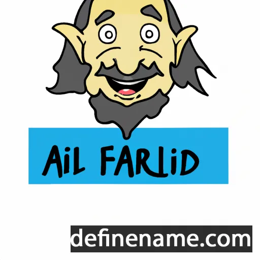 Alfard cartoon