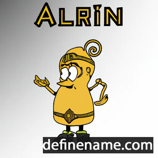 Alfarinn cartoon