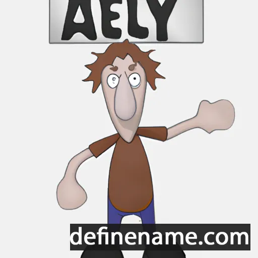 Alfey cartoon