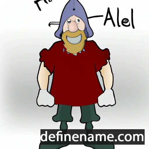 Alfhelm cartoon