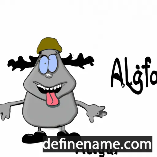 Alflaug cartoon