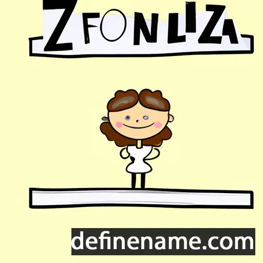 Alfonzina cartoon