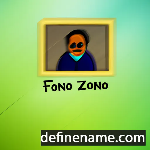 Alfonzo cartoon