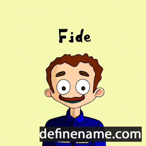 Alfrédie cartoon