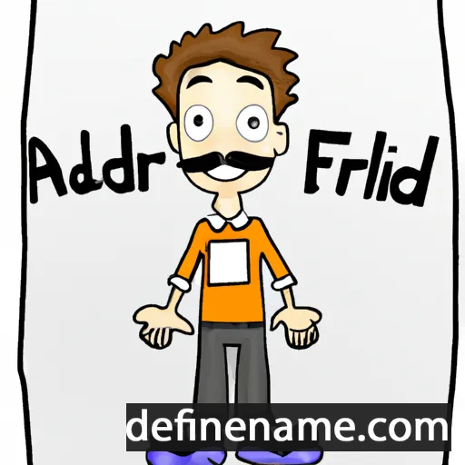 Alfreder cartoon