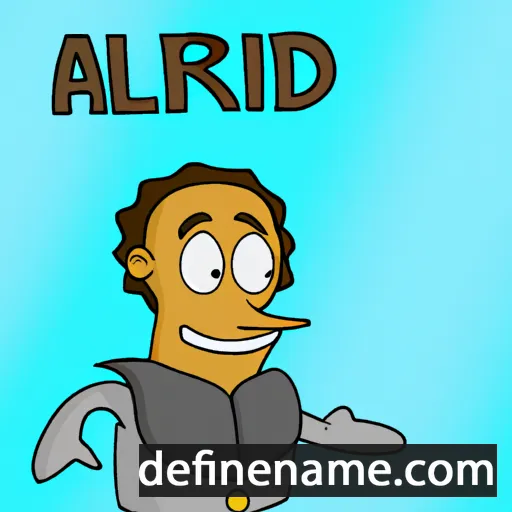 Alfryd cartoon