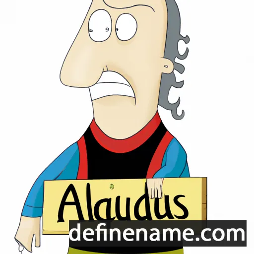 Algaudas cartoon