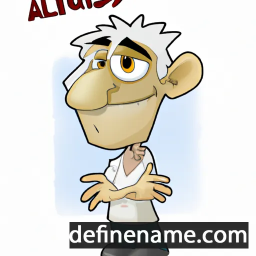 Algis cartoon