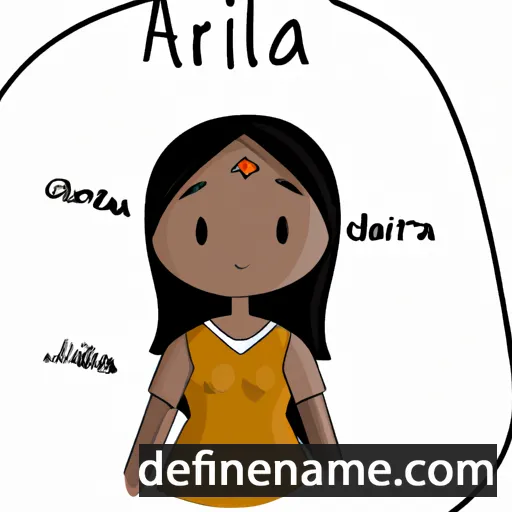 Alíria cartoon