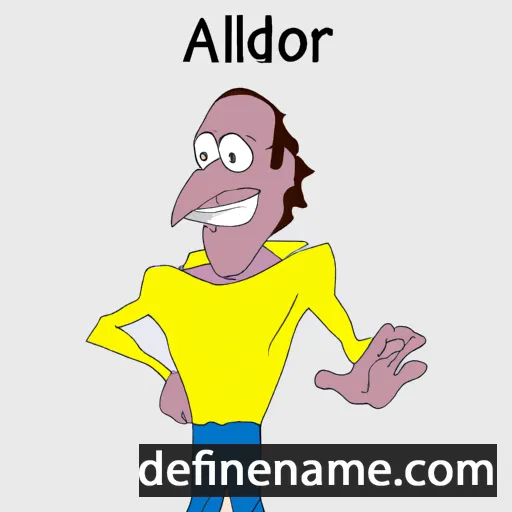 Alidor cartoon