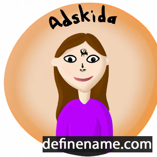 Alieksandra cartoon