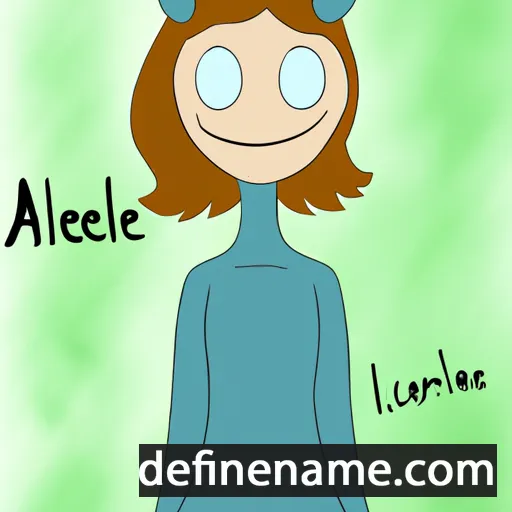 Alienore cartoon