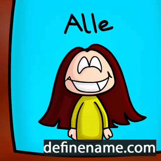 Aliette cartoon