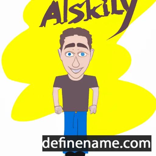 Aliksey cartoon