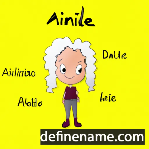 Alinie cartoon