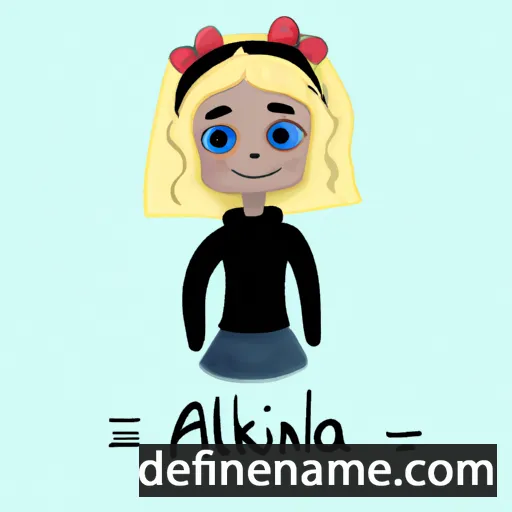 Alinka cartoon