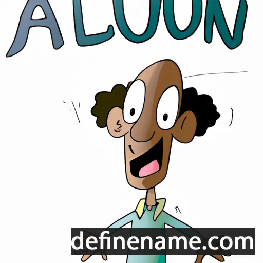 Alioune cartoon