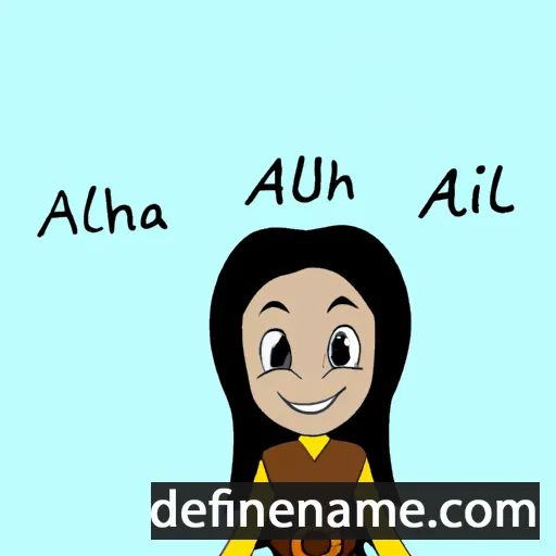 Alirah cartoon