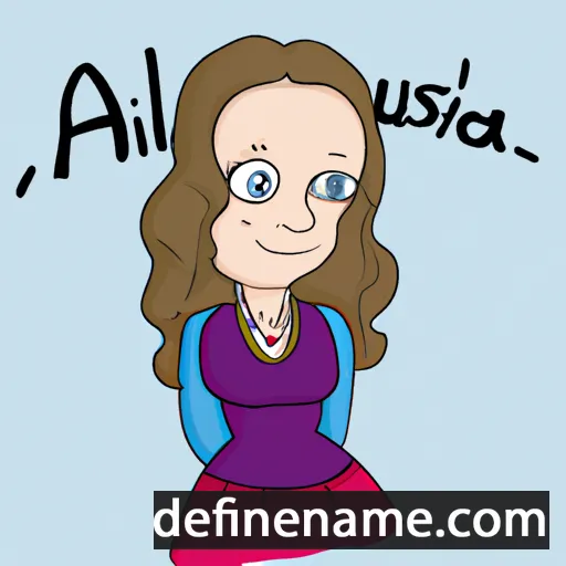 Alisaundra cartoon