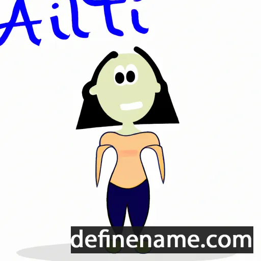 Aliti cartoon