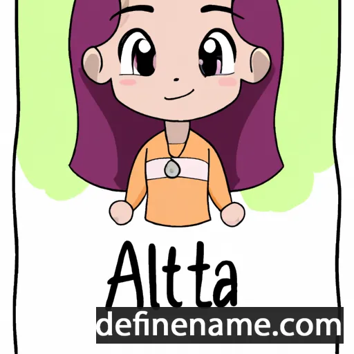 Alitta cartoon