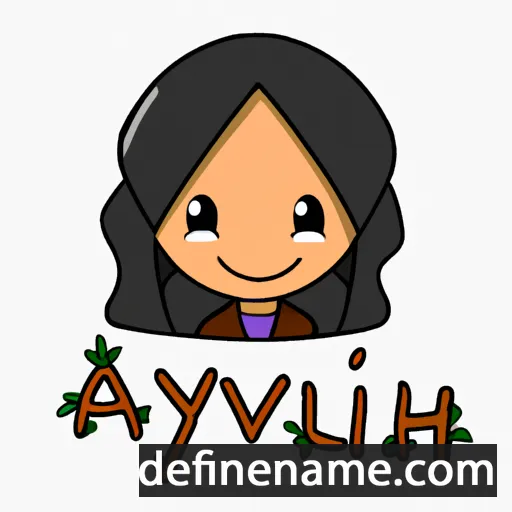 Alivyah cartoon