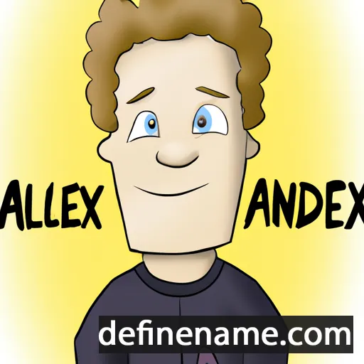 Alixander cartoon