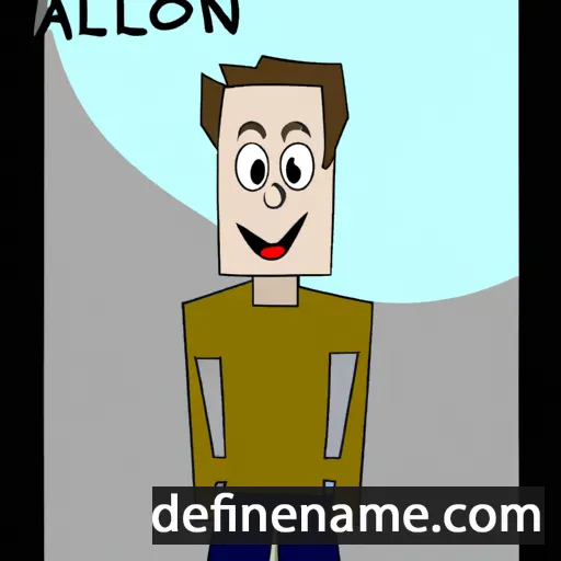 Aljon cartoon