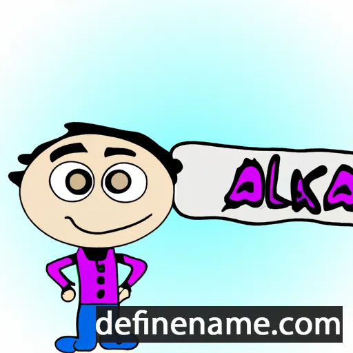 Alkaa cartoon