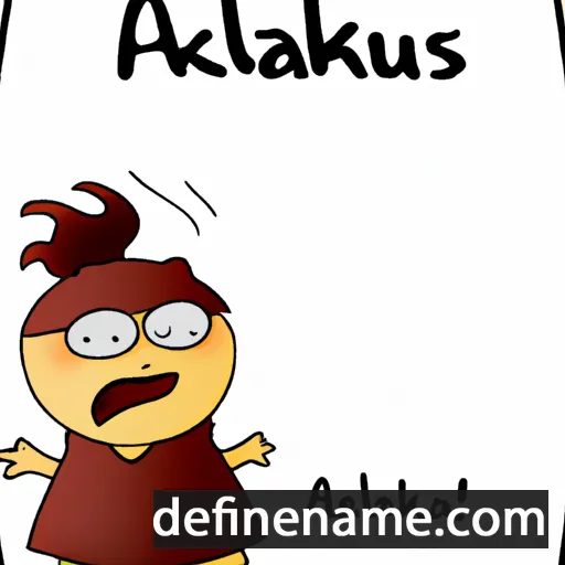 Alkajas cartoon