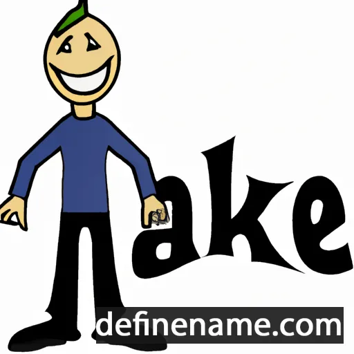 cartoon of the name Alke