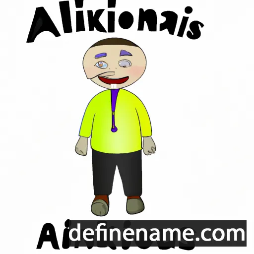 Alkinojas cartoon