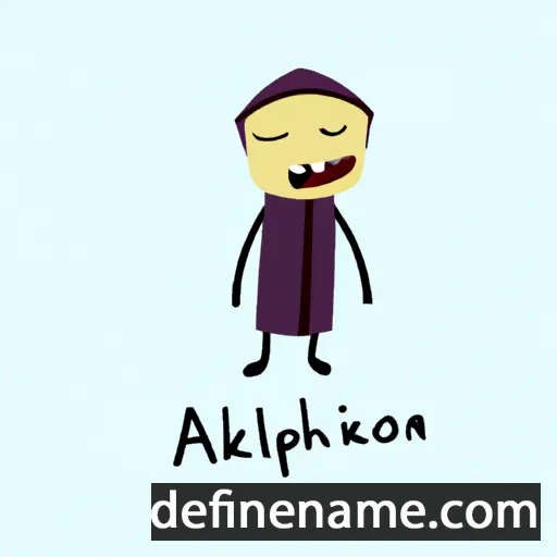 Alkiphron cartoon