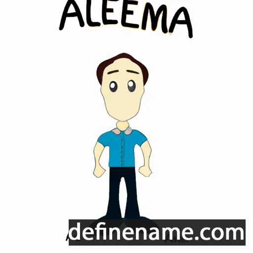 Alkmena cartoon