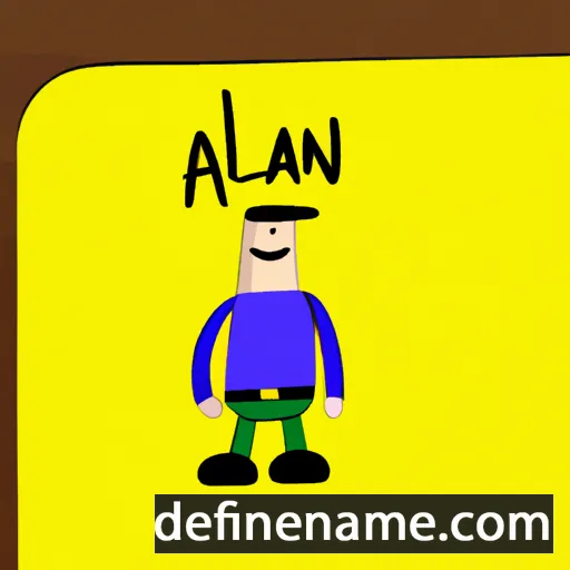 Állan cartoon