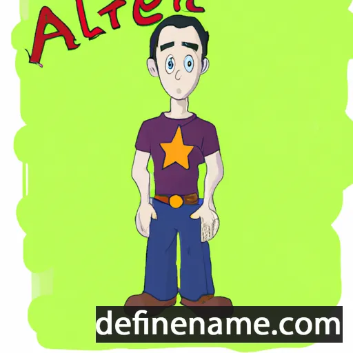 Al'teric cartoon