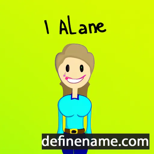 Allaine cartoon