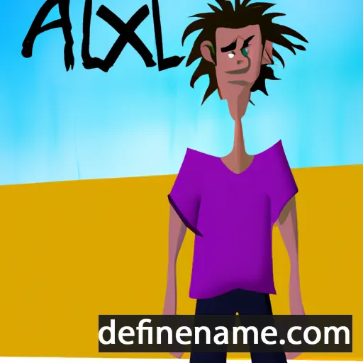 Allex cartoon