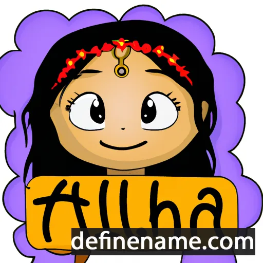 Alliah cartoon