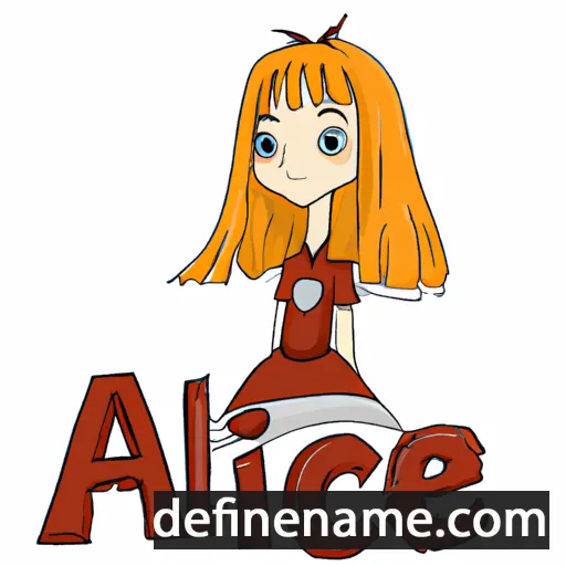 Allice cartoon