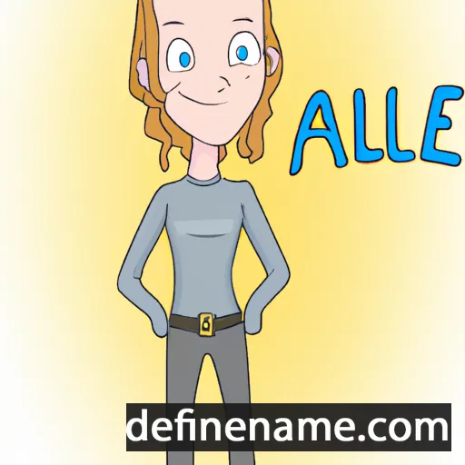 Allieu cartoon