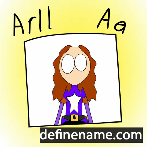 Allirea cartoon