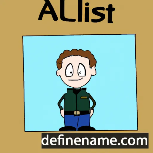 Allistair cartoon