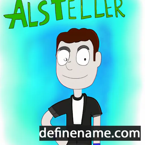 Allister cartoon