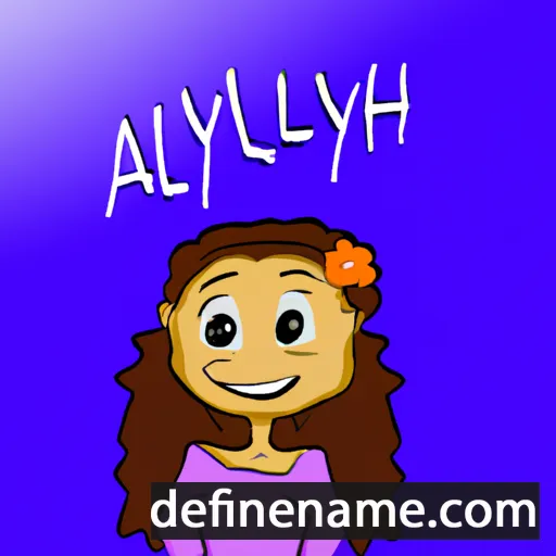 Alliyah cartoon